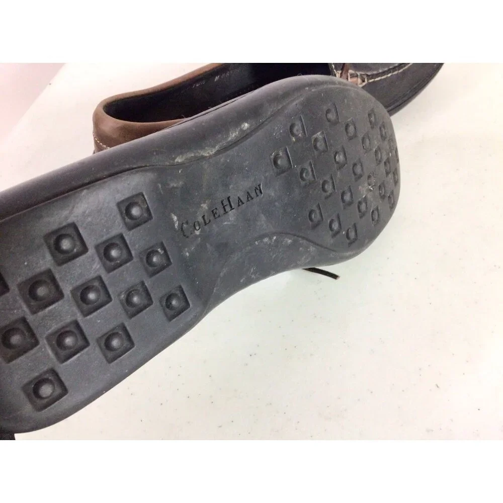 Cole Haan Seafarer Leather Preppy Loafers Mens 10.5